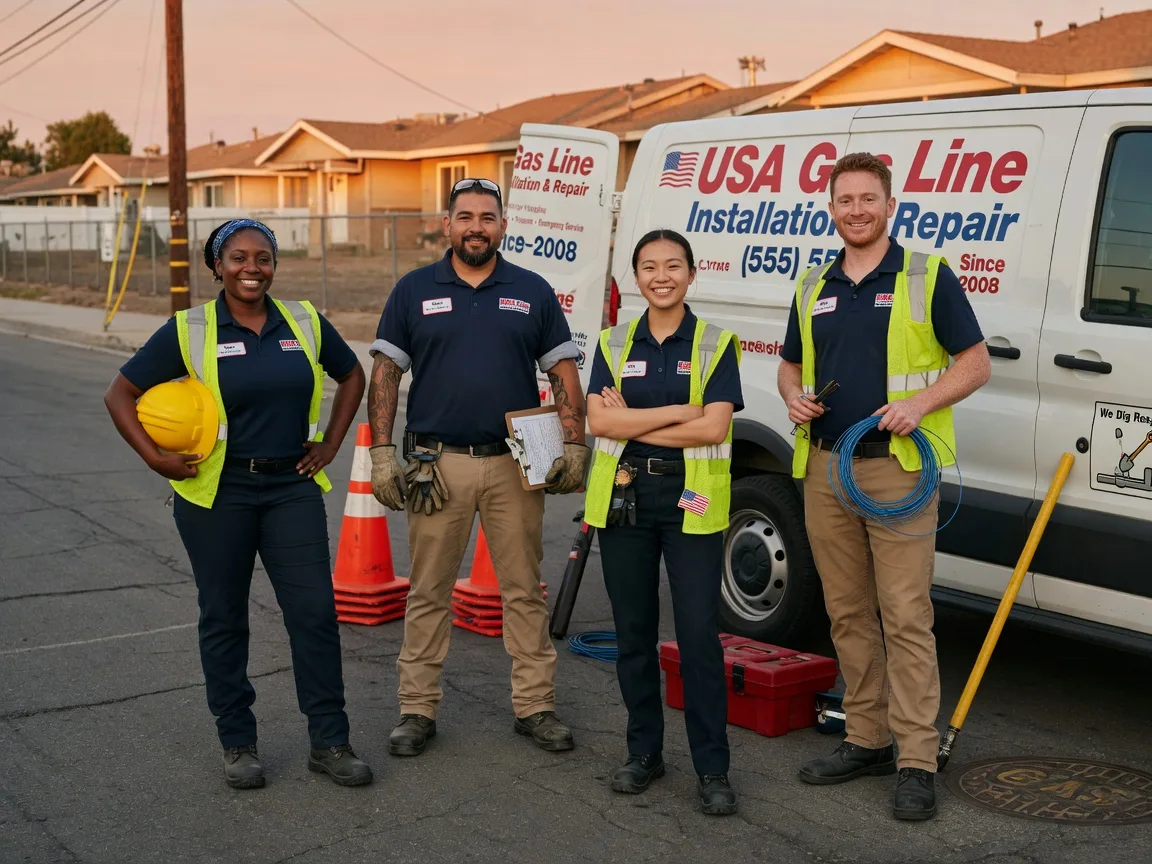 Gas Line Installation company in Berry Creek, CA